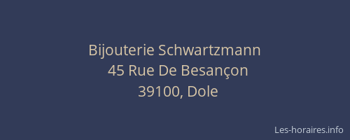 Bijouterie Schwartzmann