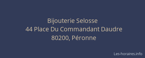 Bijouterie Selosse
