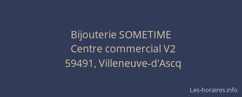 Bijouterie SOMETIME