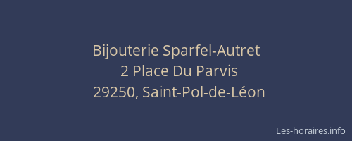 Bijouterie Sparfel-Autret