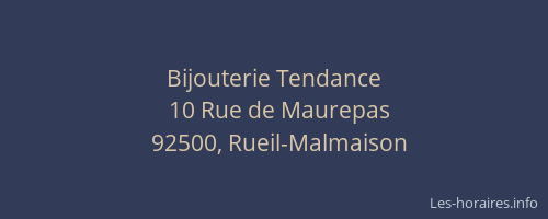 Bijouterie Tendance