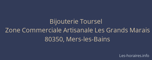 Bijouterie Toursel