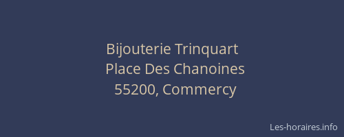 Bijouterie Trinquart