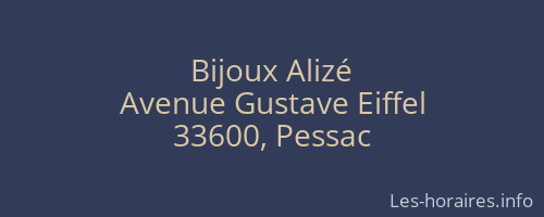 Bijoux Alizé