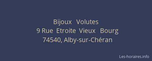 Bijoux   Volutes