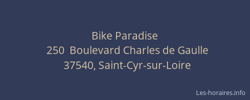 Bike Paradise