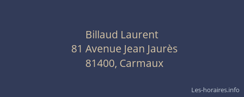 Billaud Laurent