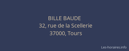 BILLE BAUDE