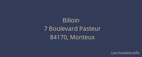 Billoin