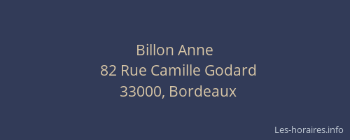 Billon Anne