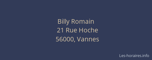Billy Romain