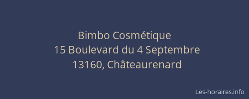 Bimbo Cosmétique