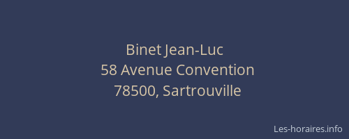 Binet Jean-Luc