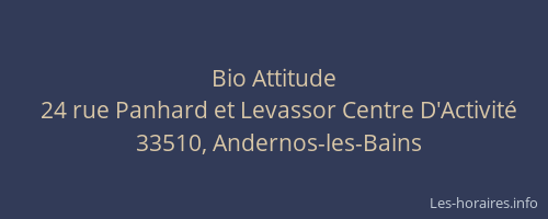 Bio Attitude