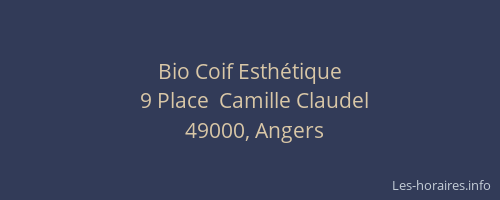 Bio Coif Esthétique