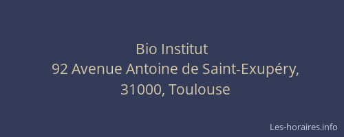 Bio Institut