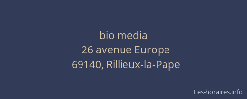 bio media