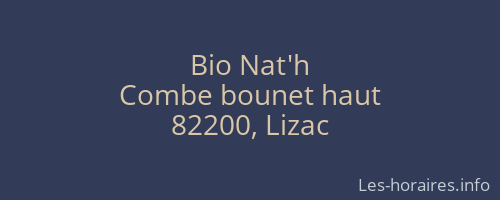 Bio Nat'h