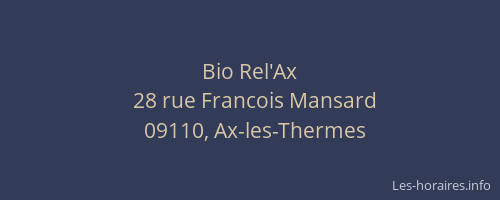 Bio Rel'Ax