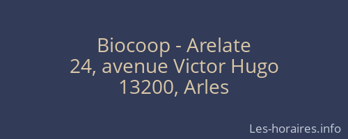 Biocoop - Arelate