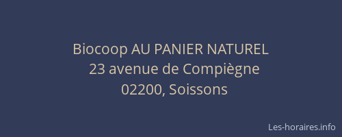 Biocoop AU PANIER NATUREL