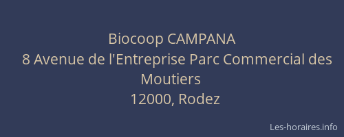 Biocoop CAMPANA