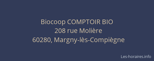 Biocoop COMPTOIR BIO