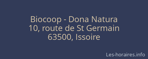 Biocoop - Dona Natura