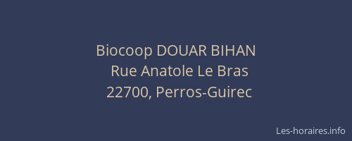Biocoop DOUAR BIHAN