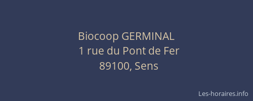 Biocoop GERMINAL