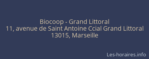 Biocoop - Grand Littoral