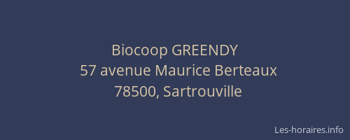 Biocoop GREENDY