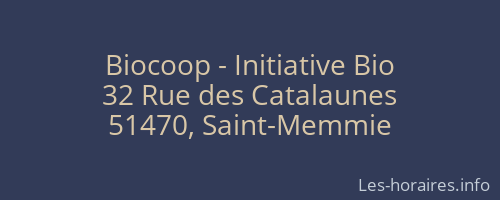 Biocoop - Initiative Bio