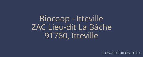 Biocoop - Itteville