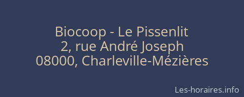 Biocoop - Le Pissenlit