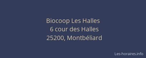 Biocoop Les Halles