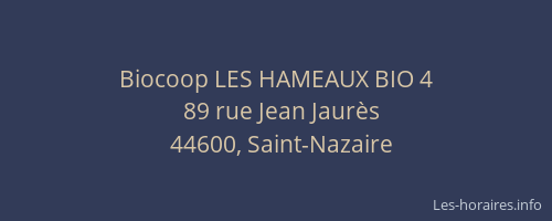 Biocoop LES HAMEAUX BIO 4
