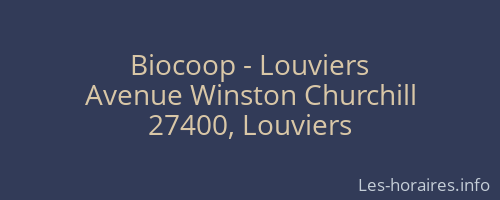 Biocoop - Louviers