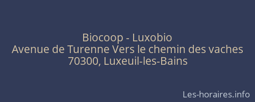Biocoop - Luxobio