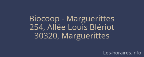 Biocoop - Marguerittes
