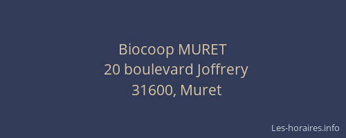 Biocoop MURET