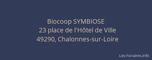 Biocoop SYMBIOSE