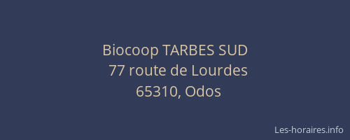 Biocoop TARBES SUD