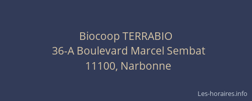 Biocoop TERRABIO