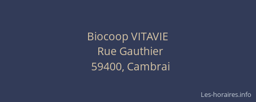 Biocoop VITAVIE
