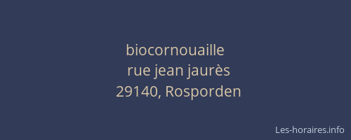 biocornouaille