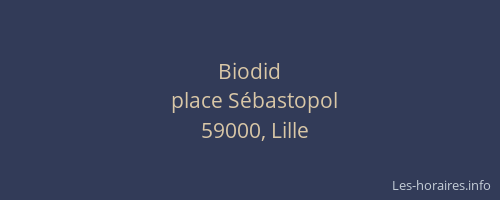 Biodid