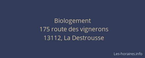 Biologement