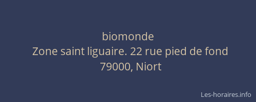 biomonde