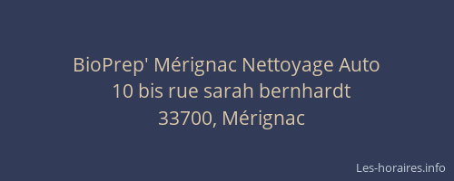 BioPrep' Mérignac Nettoyage Auto